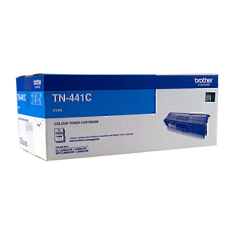 Genuine Brother TN441 Cyan Toner Cartridge