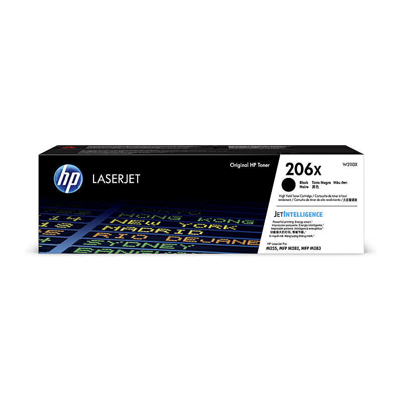 Genuine Genuine HP #206X Black Toner W2110X