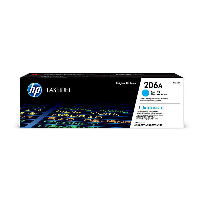Genuine Genuine HP #206A Cyan Toner W2111A