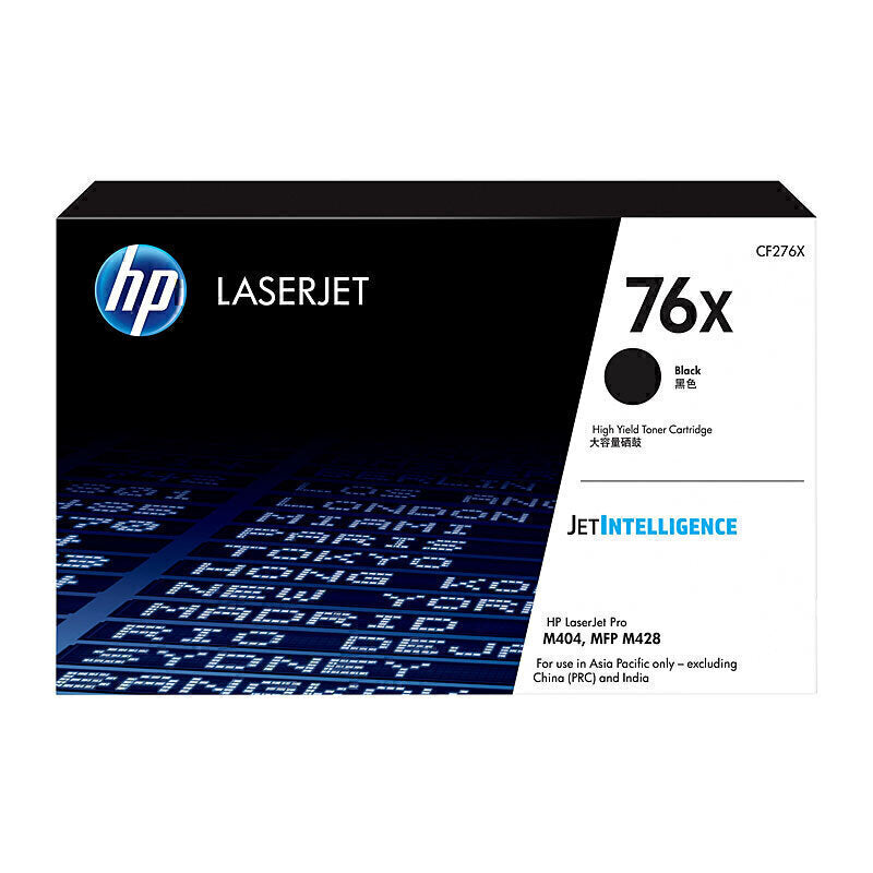 Genuine HP #76X Black Toner CF276X