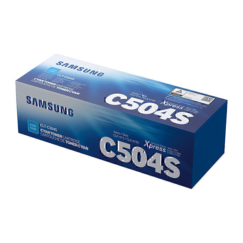 Samsung CLTC504S Genuine Cyan Toner