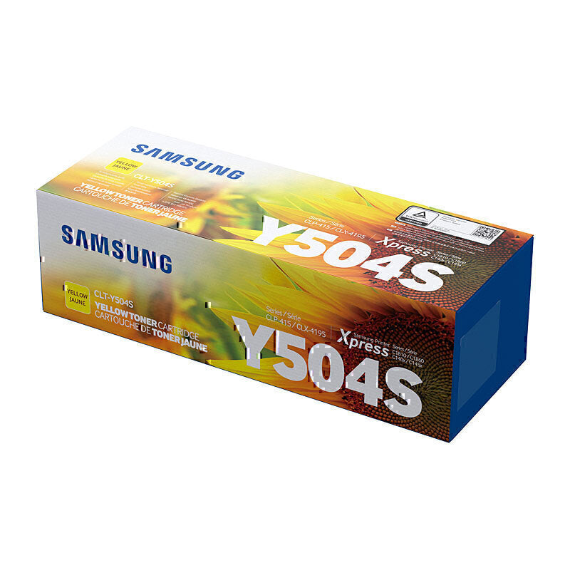 Samsung CLTY504S Genuine Yellow Toner