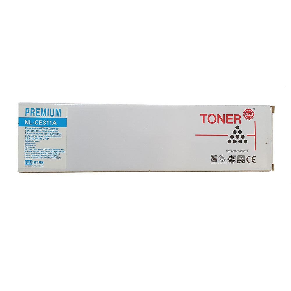 CE311A (126A) Cart329 Compatible Cyan toner