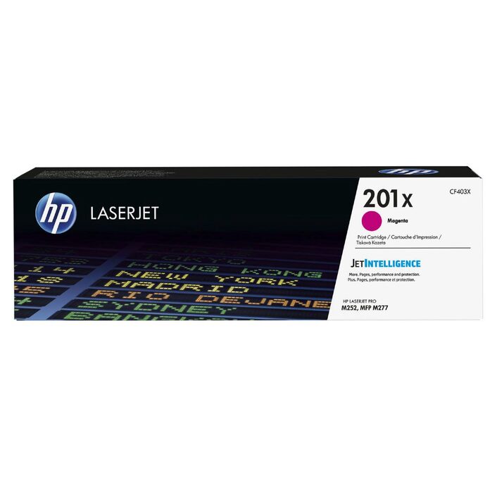 HP 201X CF403X genuine magenta laserjet toner
