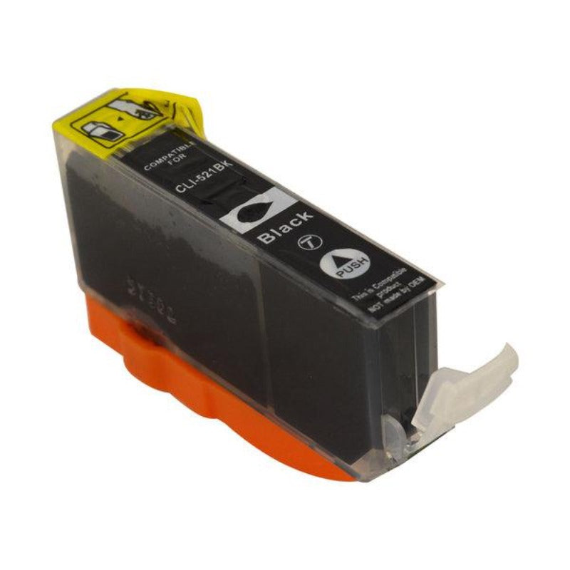 Canon CLI521 compatible black ink cartridge
