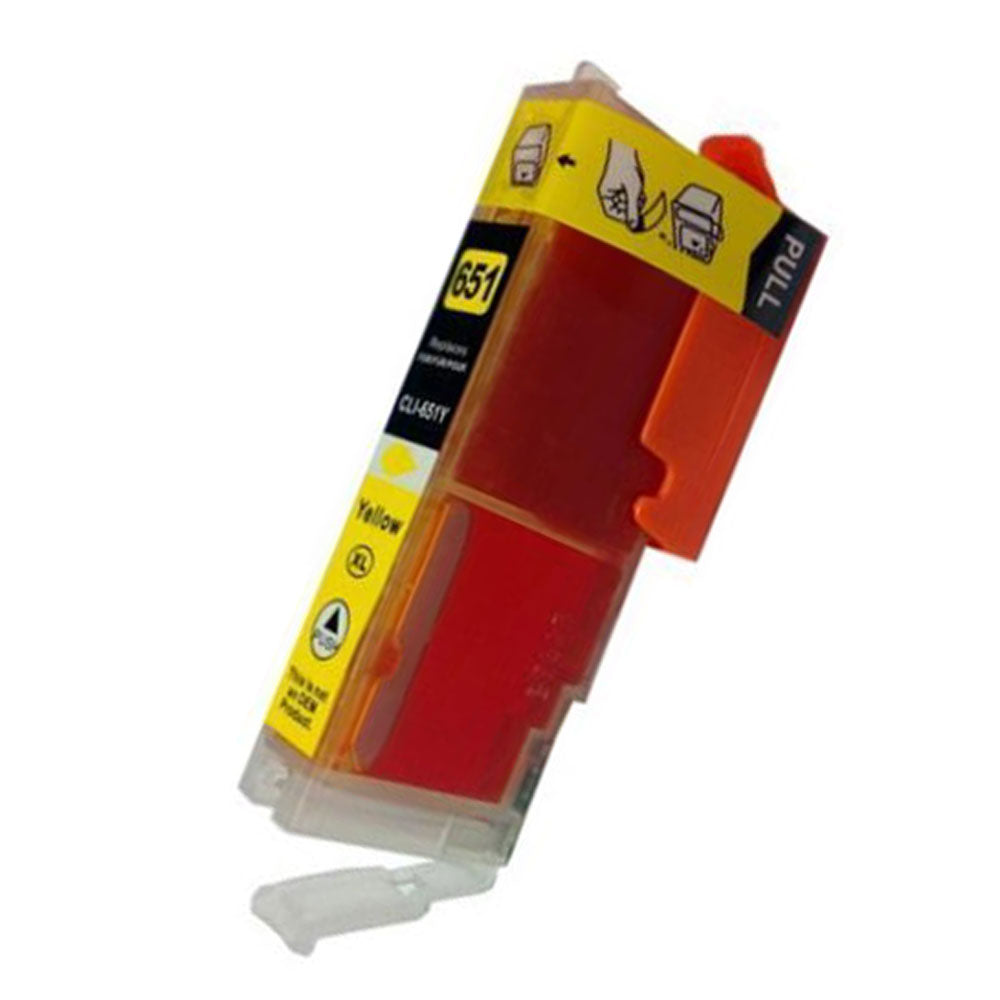 CLI651XL Canon compatible yellow ink