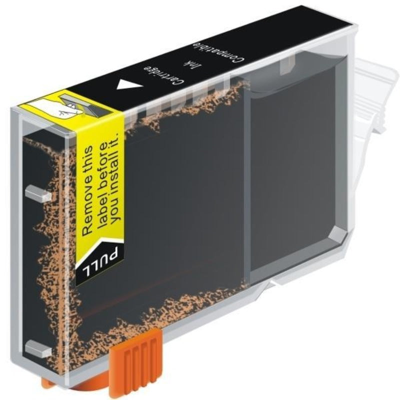 CLI8 compatible Canon black ink cartridge