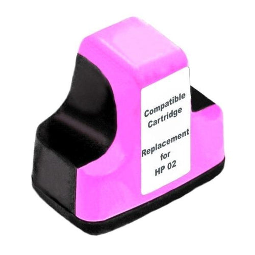 HP02 compatible light magenta ink cartridge