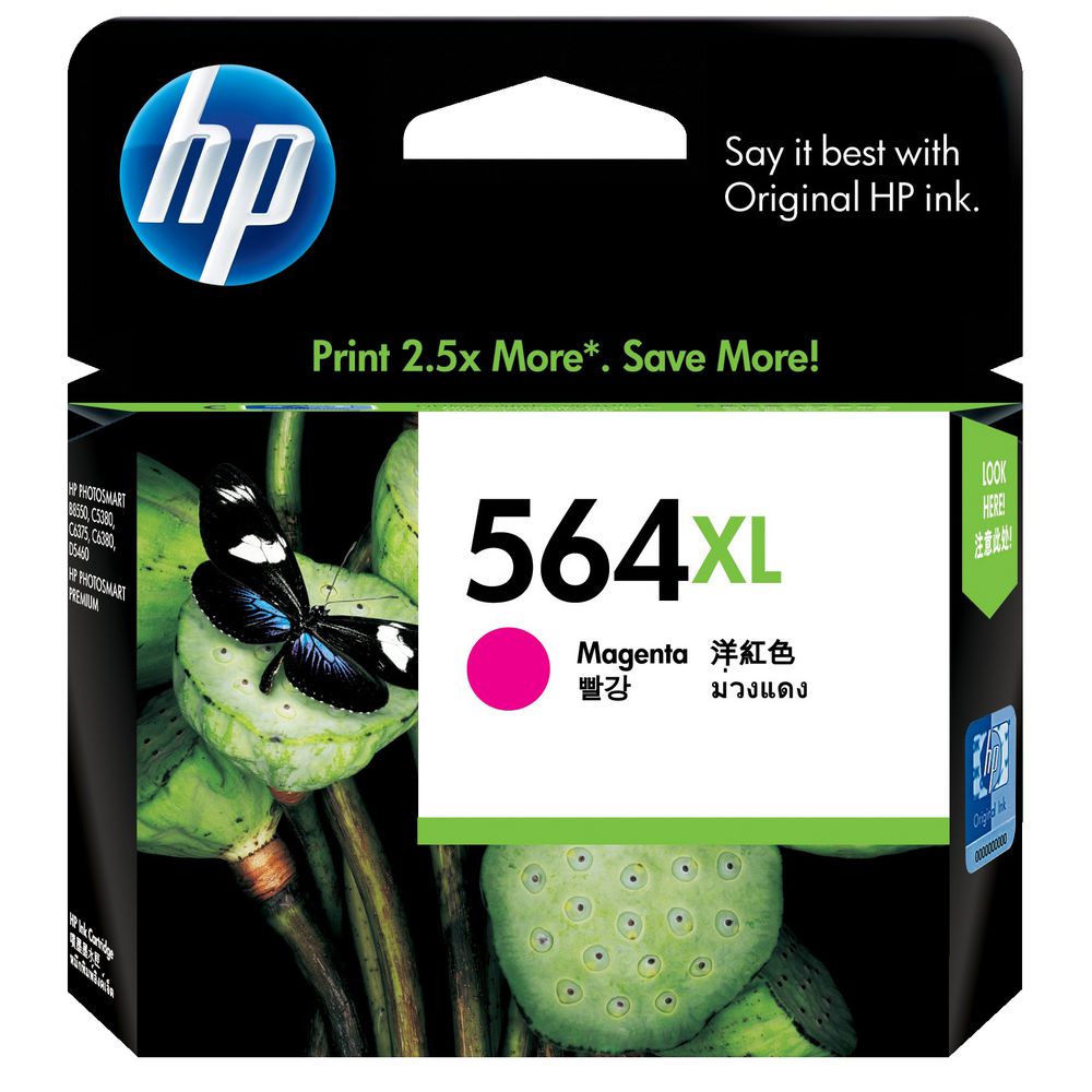 HP564XL Genuine Magenta Ink Cartridge
