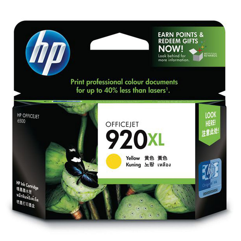 HP920XL Genuine Yellow Ink Cartridge