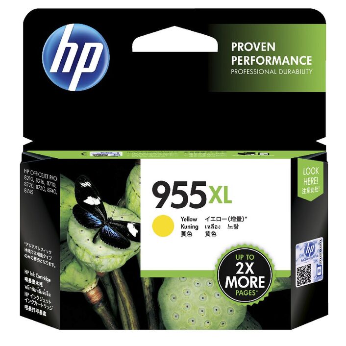 HP955XL Genuine Yellow Ink Cartridge