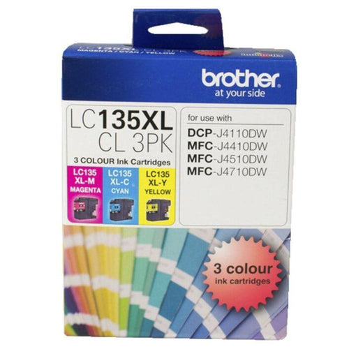 LC135XL Genuine Brother Value Pack