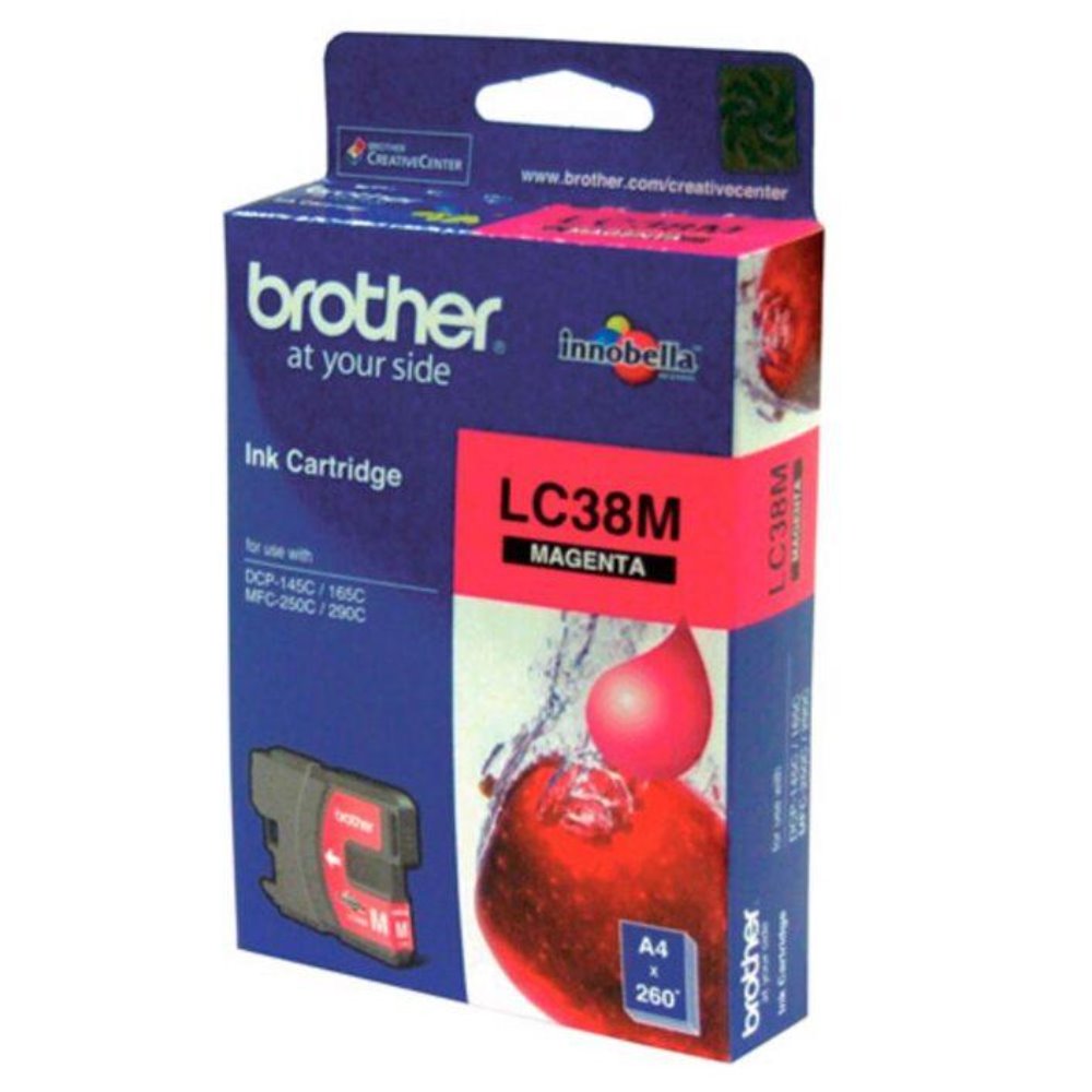 LC38 Brother genuine magenta ink