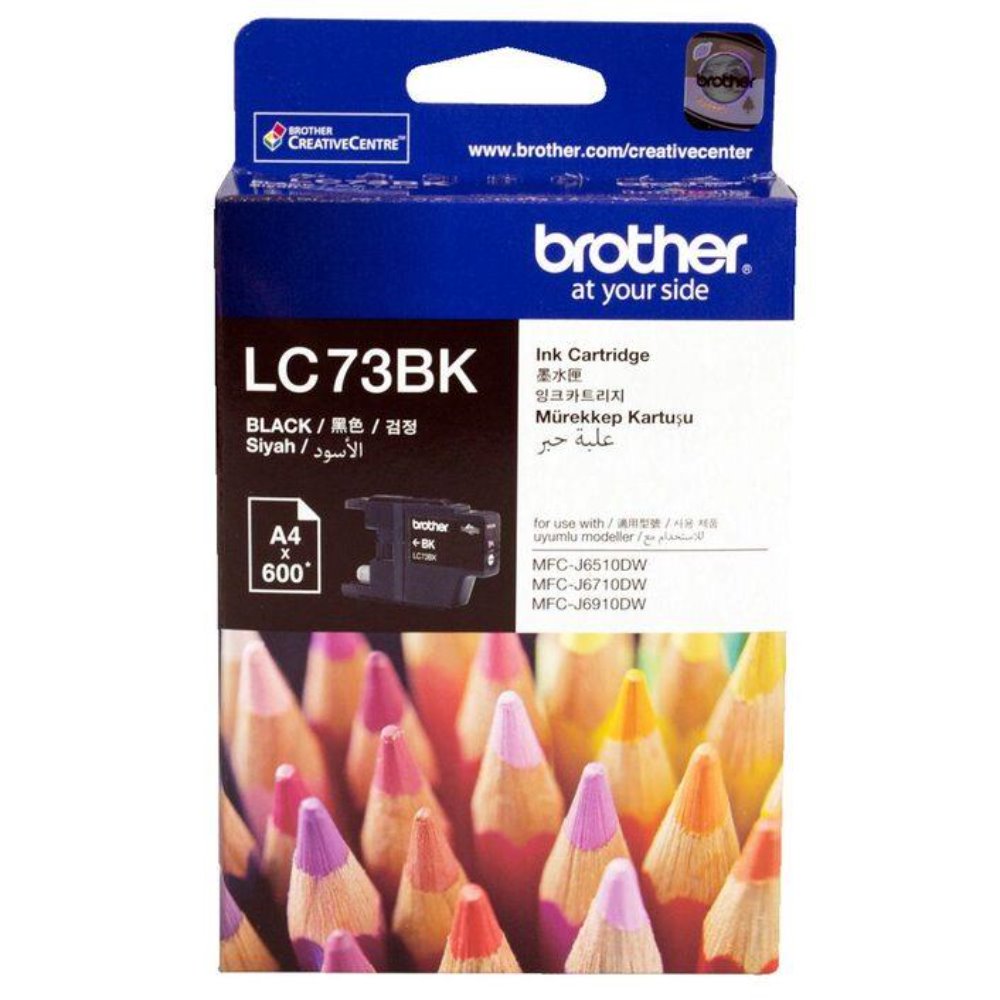LC73 Brother genuine black ink