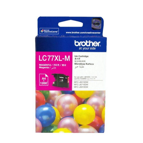 LC77XL Brother genuine magenta ink refill