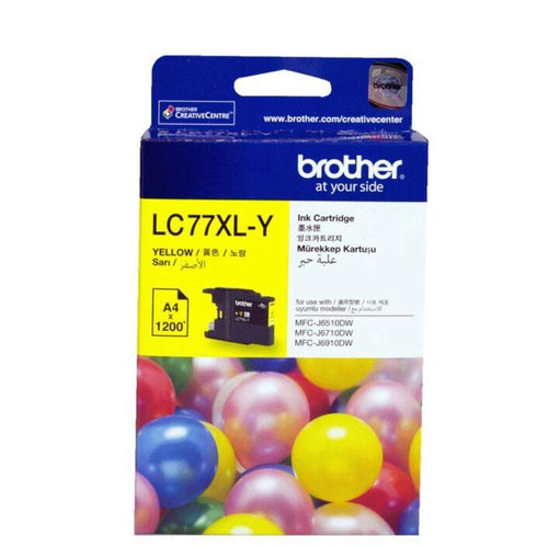 LC77XL Brother genuine yellow ink