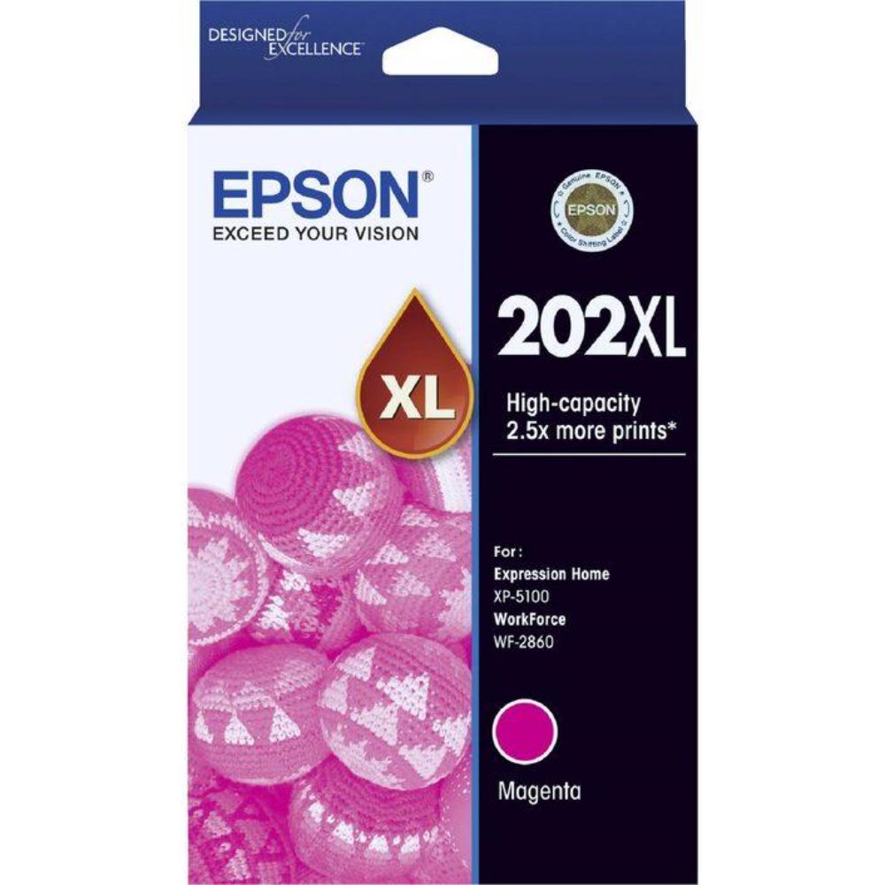 T202XL Epson Genuine Magenta Ink