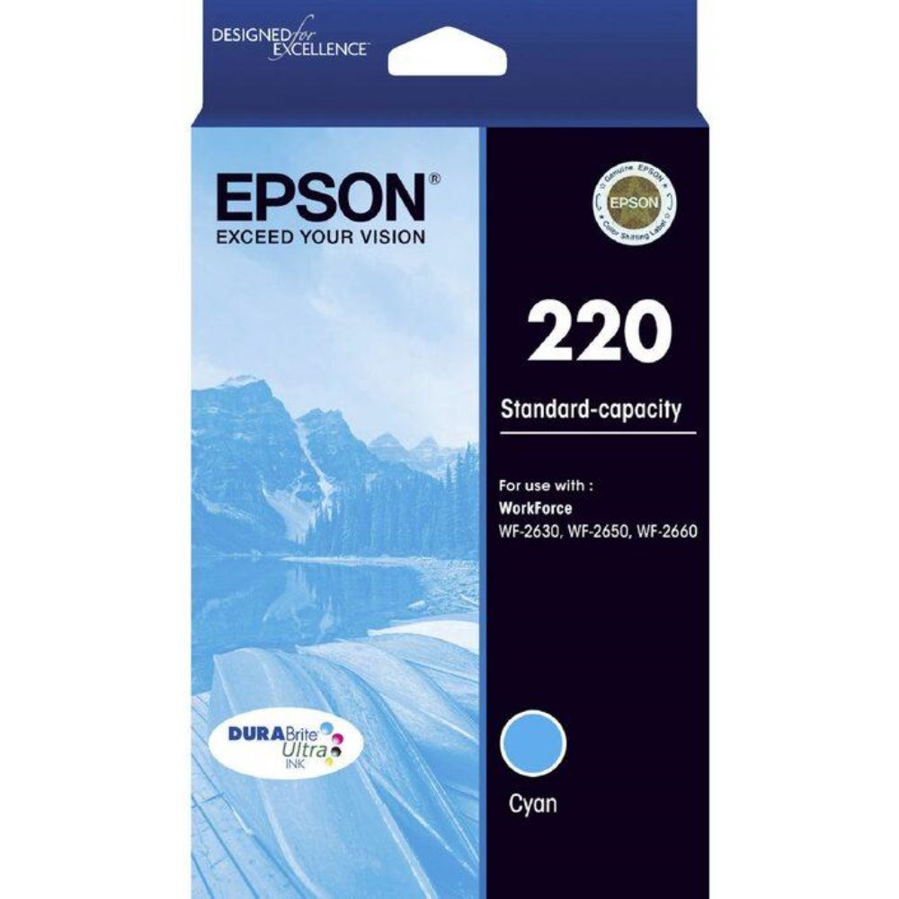 T220 Epson genuine cyan ink