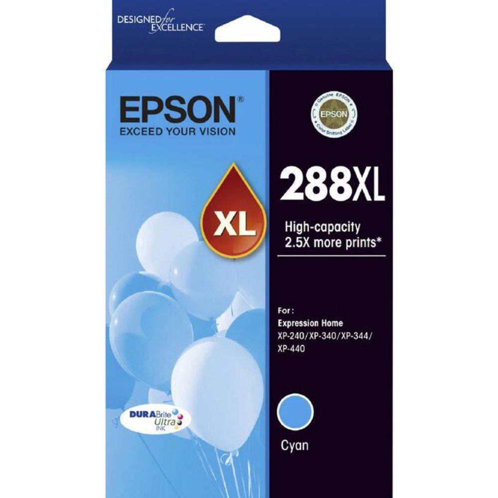 T288XL Epson genuine cyan ink