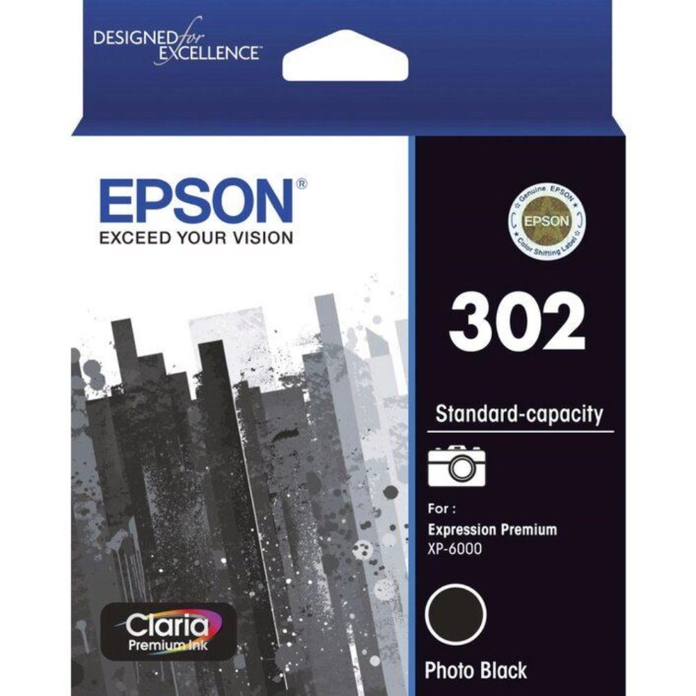 T302 Epson genuine photo black ink