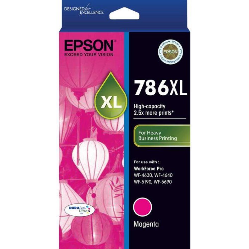 T786XL Epson Genuine Magenta Ink