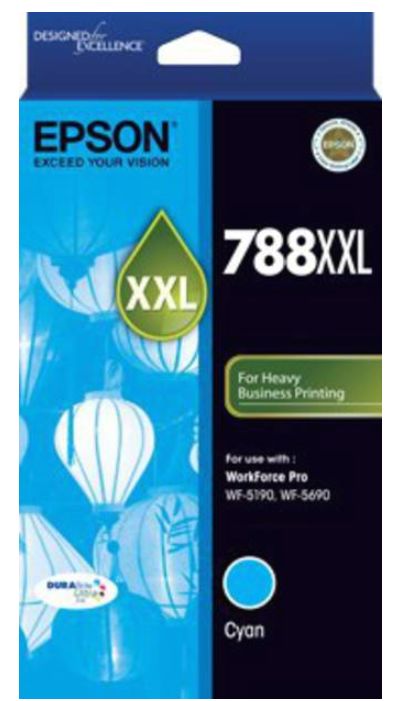 Genuine Epson T788XXL cyan ink