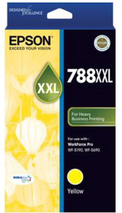 Genuine Epson T788XXL yellow ink