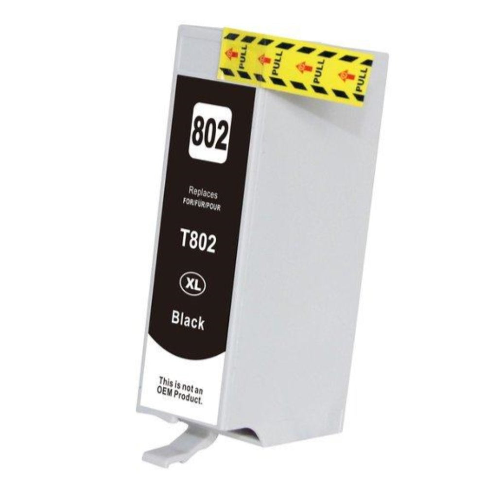 T802XL Epson compatible black ink
