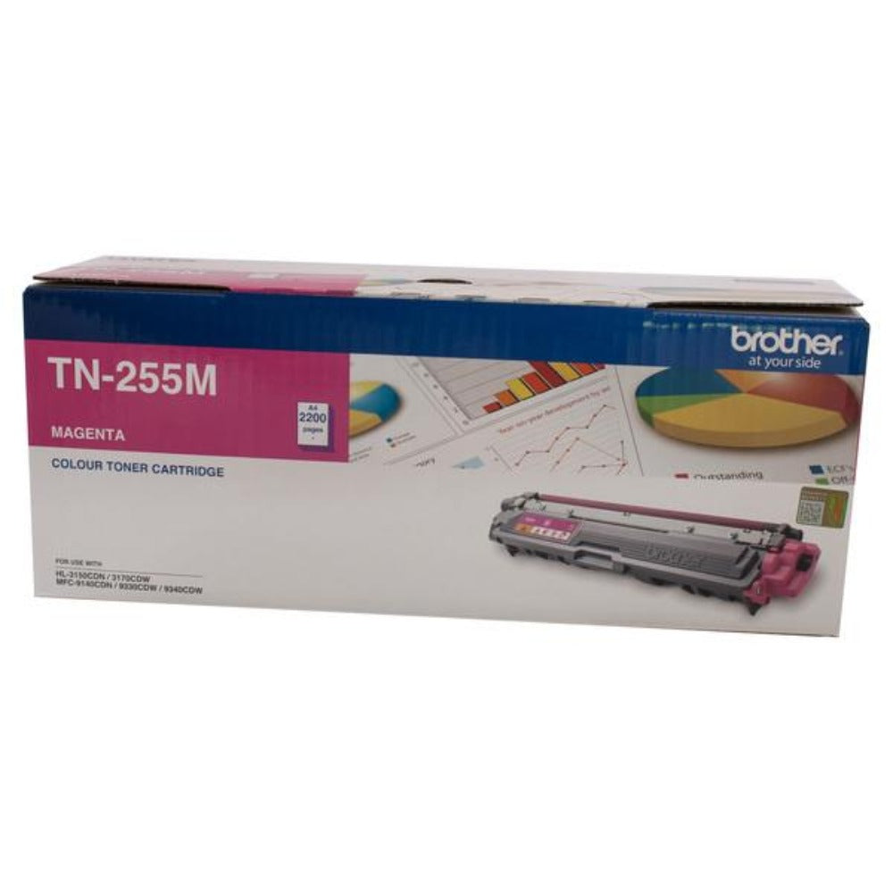 TN255 Brother genuine magenta toner