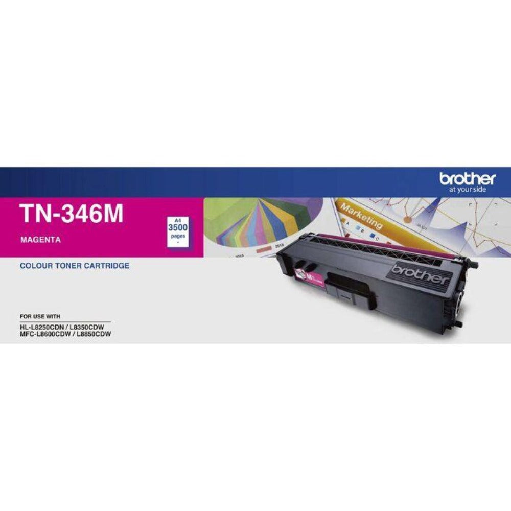 TN346 Brother genuine magenta toner