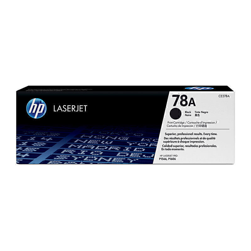 Genuine HP #78A Black Toner CE278A