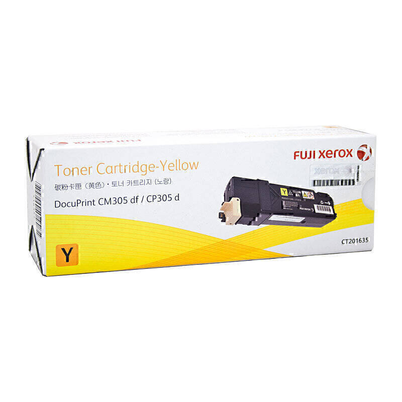 Genuine Fuji Xerox CT201635 Yellow Toner
