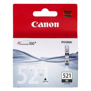 Genuine Canon CLI521 black ink cartridge