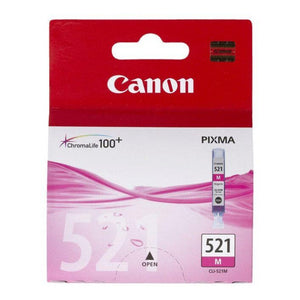 Genuine Canon CLI521 magenta ink cartridge