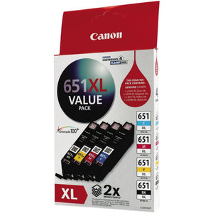 CLI651XL Canon genuine ink value pack