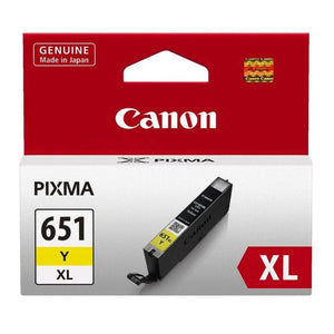 CLI651XL Canon genuine yellow ink