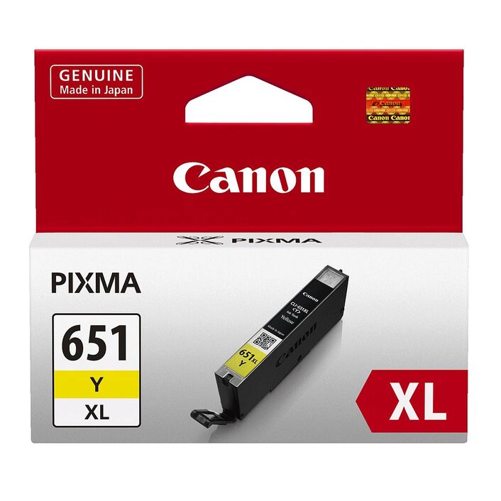 Canon CLI651XL Genuine Yellow Ink Refill