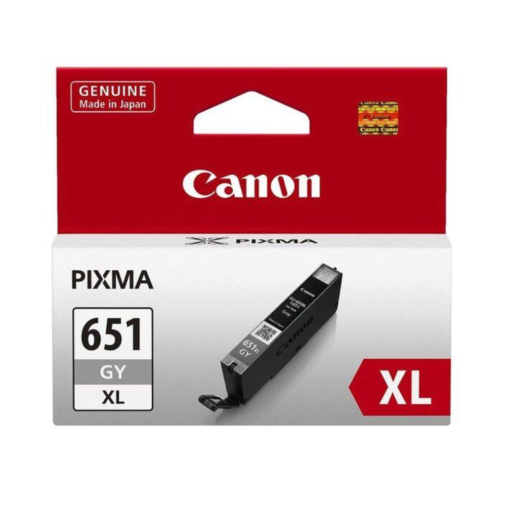 Canon CLI651XL genuine grey ink refill