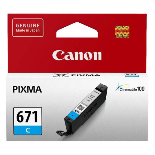 Canon CLI671 genuine cyan ink refill