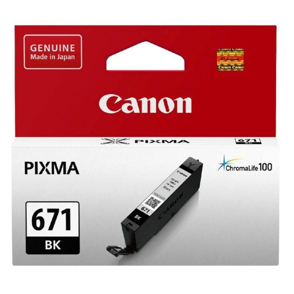 Canon CLI671 genuine photo black ink refill