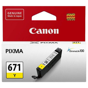 Canon CLI671 genuine yellow ink refill