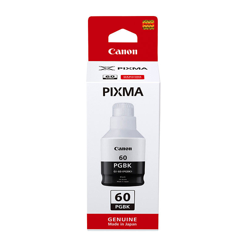 Canon GI60 genuine black refill ink bottle