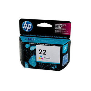 HP22 Genuine HP Tri-Colour Ink Cartridge