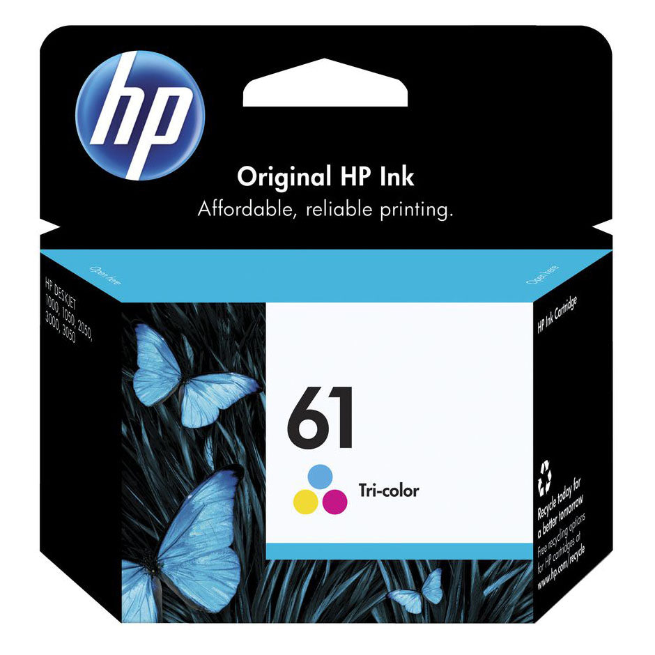 HP61 Genuine Colour Ink Cartridge