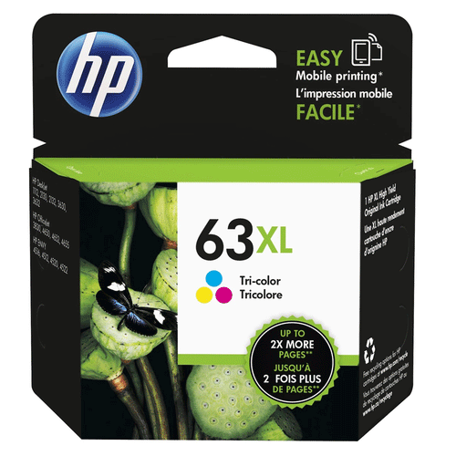 HP63XL Genuine Tri-Colour Ink Cartridge