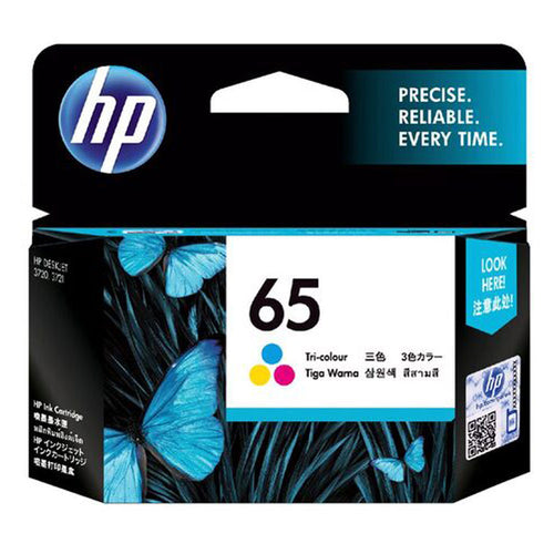 HP65 Genuine Tri-Colour Ink Cartridge