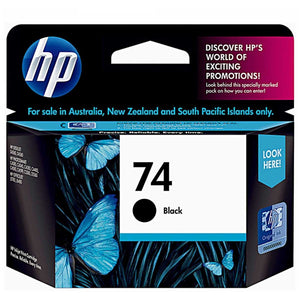 HP74 genuine black ink cartridge