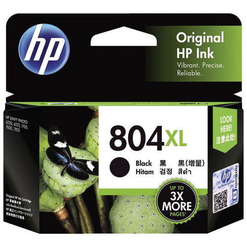 HP804XL Genuine Blackk Ink Cartridge