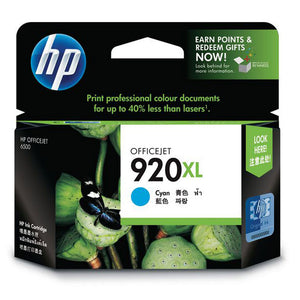 HP920XL Genuine Cyan Ink Cartridge