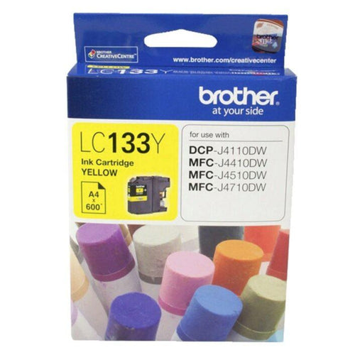 Genuine LC133 Brother yellow ink refill